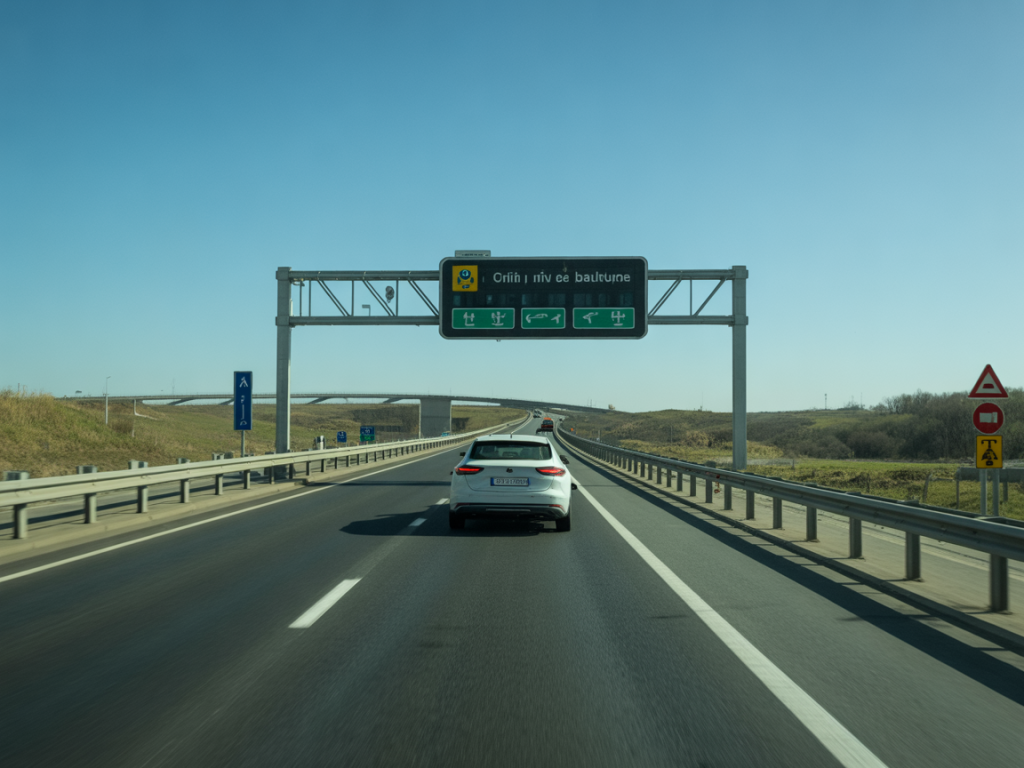 Comment fonctionne la vignette routière (rovinieta) sur les autoroutes roumaines ?