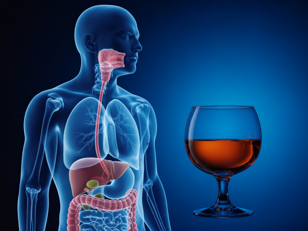 Parcours de l’alcool dans le corps : de l’absorption à l’élimination